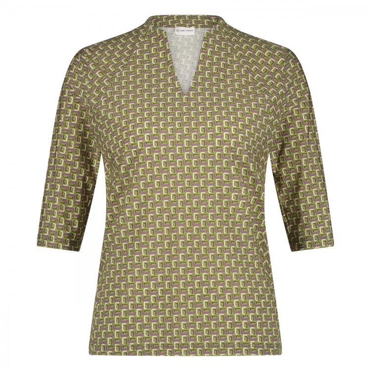Jane Lushka top ANDRES Techn Jersey Green